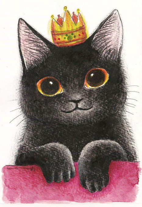全英黒猫の日のtwitterイラスト検索結果