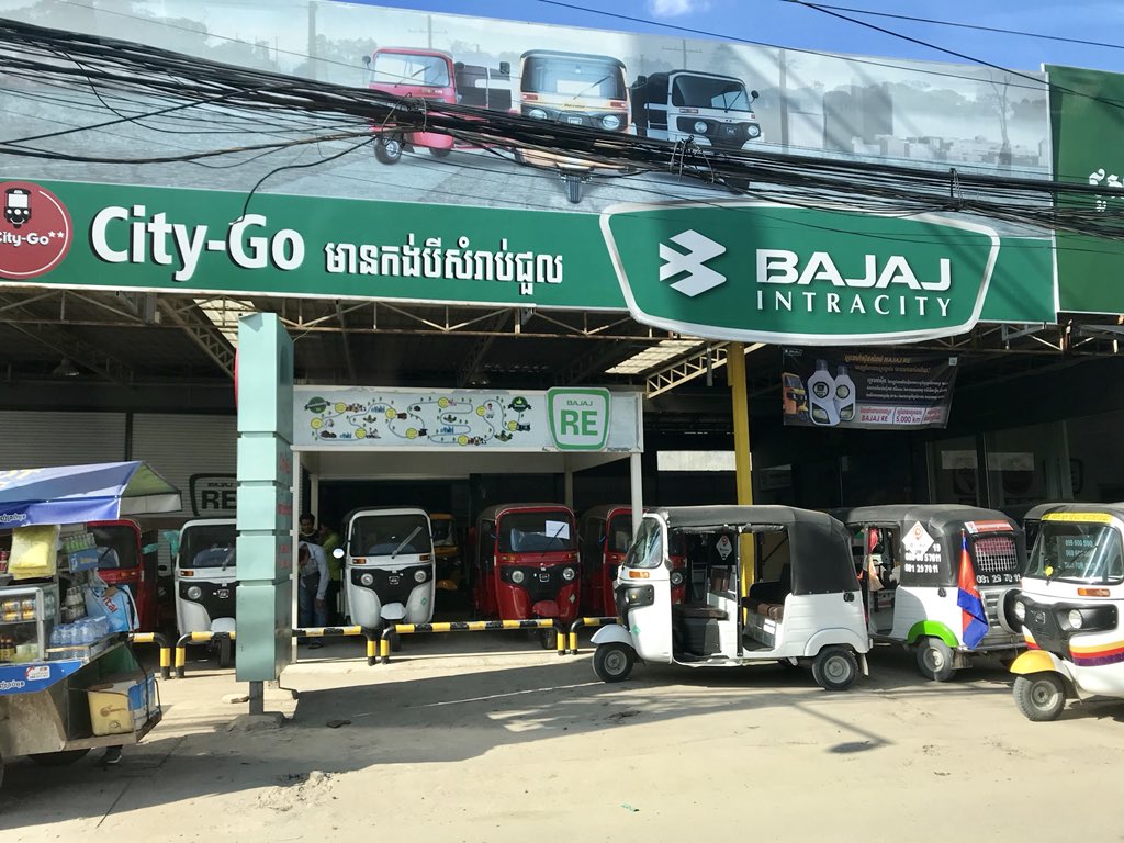 rohitwhotweets's tweet image. Over the past couple of months, these have multiplied on the roads of #Phnompenh Once can see #Bajaj #Intracity RE almost every where. Hopefully the new addition helps streamline traffic #MakeInIndia @phnompenhpost @makeinindia