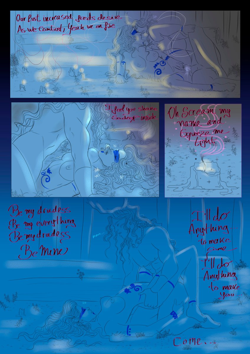 Ladycamafeo Commissions Open On Twitter Music Is One Of My Main Sources Of Inspiration It Came To My Mind That As We Are Already Close To Halloween I Ve Made A Mini Eroticcomic Using Now we'll make love by fire light, a blaze so high it lights the night. twitter