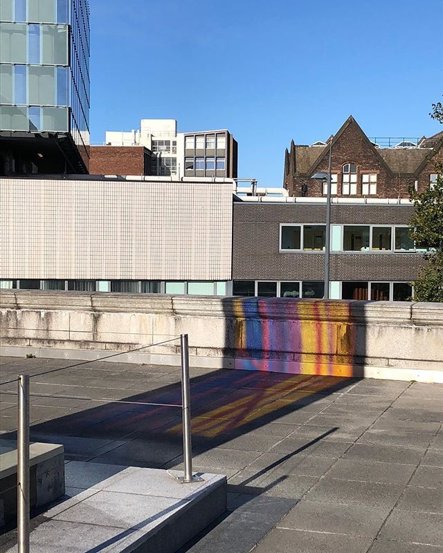 #rainbow #shadows @metropolitancathedral #liverpool2018 ift.tt/2CGIFXX