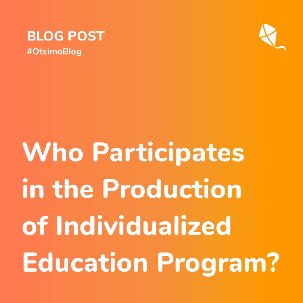 Otsimo's tweet photo. A team that consists of several people prepares an #Individualized #Education #Program. Some of the members are required by law and others can be invited in the process. You can find the link here: https://t.co/8VtJQujkvG #OtsimoBlog https://t.co/oMfluL98P7