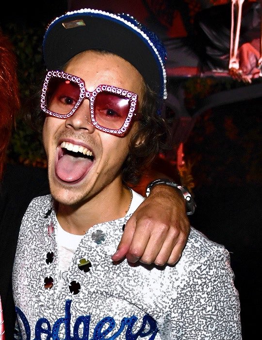 best of harry. on X: Harry Styles at the Casamigos Halloween