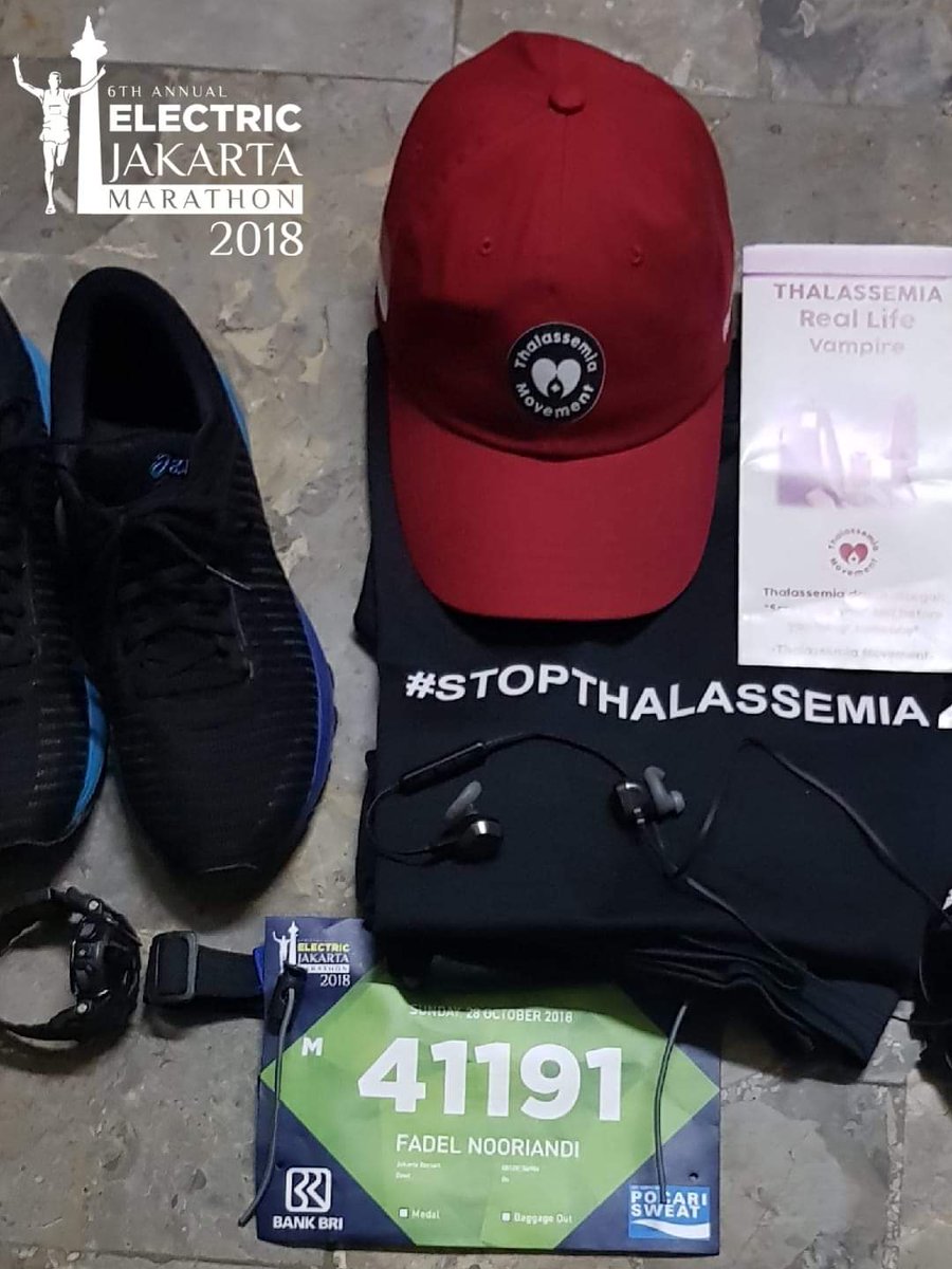 Ready!

#EnergiOptimisme
#ElectricJakartaMarathon2018
#JakartaMarathon
#StopThalassemia