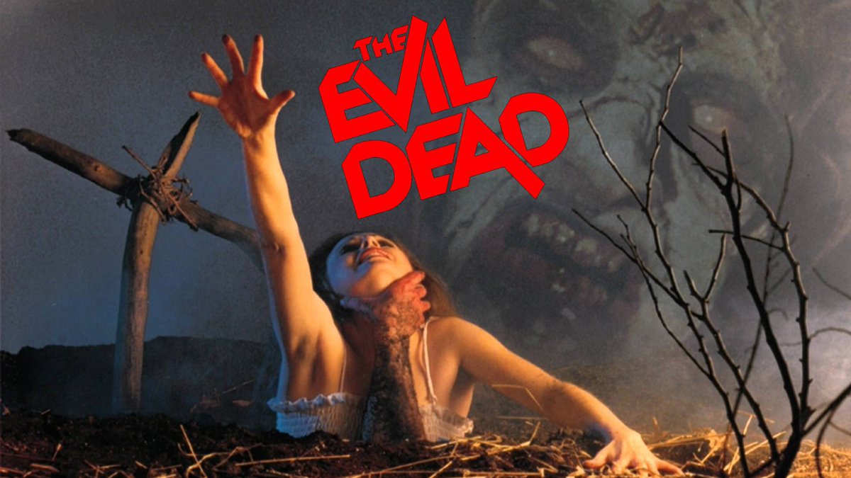 Day 27 of my #31daysofhalloween 
The Evil Dead set new standards for #gutsandgore, leading the new wave of cool #horrormovies in the early 80s
#brucecampbell #samraimi #theevildead #80shorror #halloweencountdown #backtothe80s