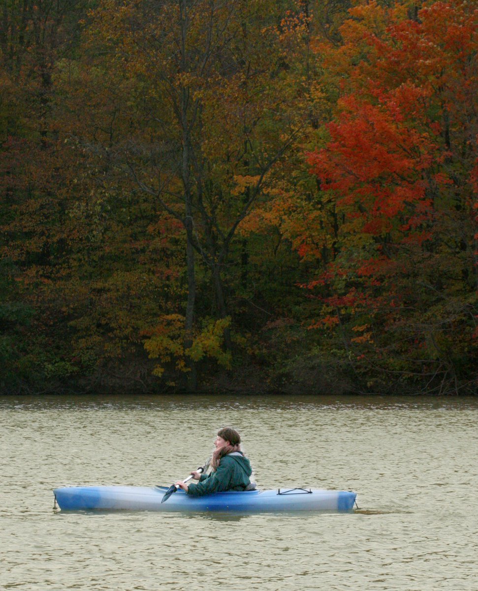 OHStateParks's tweet photo. There is still plenty of time left to paddle this season. Check out one of Ohio’s Scenic Rivers and take in the fall color and pleasant temperatures #PaddleOhio #OhioFall18 https://t.co/hd4H0Gsajm https://t.co/JDWG2Kj3Jy