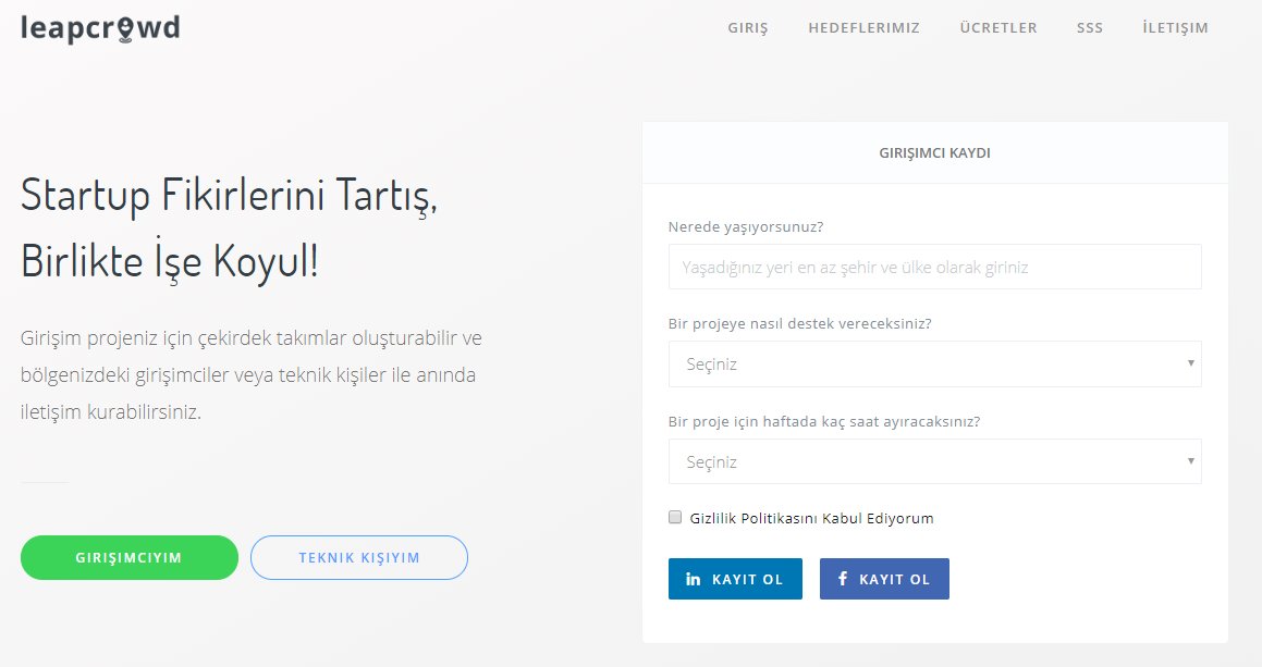 Startup Fikirlerini Tartış, Birlikte İşe Koyul! <a href="/leapcrowd/">leapcrowd</a>

bircokproje.com/2018/10/27/lea…