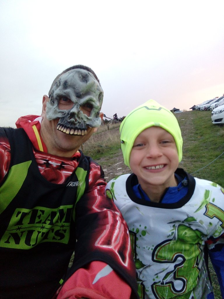 LeoFootball2's tweet photo. Leo smashed out a 7k night obstacle course Halloween event and although it wasn't a race the marshal said he was in 6th place out of everyone adults included lol https://t.co/aQNw0SPY0J