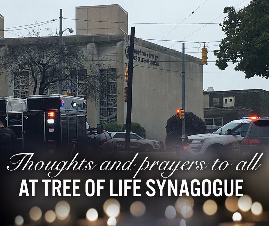 The Aspinwall Vol. Fire Department would like to send their thoughts and prayers to the Victims, Family Members, and First Responders involved in the senseless tragedy in Squirrel Hill today.