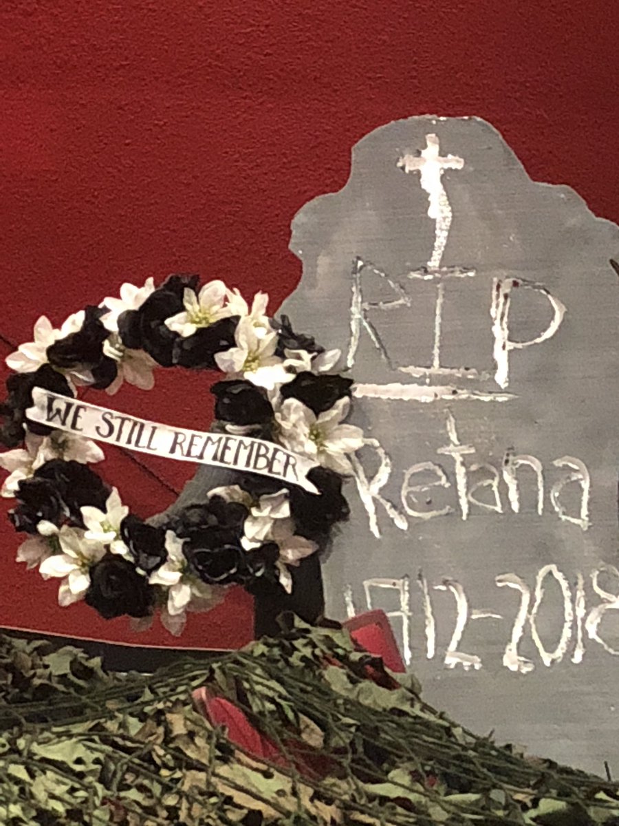 dpaez_WHMS's tweet photo. Poor Ms. Retana passed 306 years young. But she looked fabulous! Wanna know what happens? 6:30 tonight - “Night of the Living Dead!”  @EDAztecs_HS ! #TEAM_SISD #SISDFineArts https://t.co/uulN6Xxg2O
