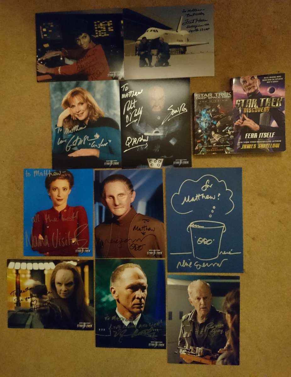 MatthewRimmer's tweet photo. Last weekend, I spent all. the. money. #DST #StarTrek @StarTrek_DST #DestinationStarTrek @StarTrek
#STTOS #TNG #STTNG #STDS9 #DS9 #DeepSpaceNine #Voyager #STVOY #VOY #Enterprise #STENT #ENT #StarTrekDiscovery #STDSC #DSC #Discovery #Disco https://t.co/JzV5OyTyBh