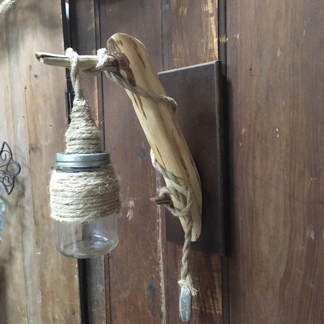 CatesGoods's tweet photo. Excited to share the latest addition to my #etsy shop: Cedar Log Rope Lamp,Mason Jar lamp,Wall Lamp,Rustic Decor Lamp, https://t.co/RoyJUmIQKs https://t.co/X2GHcAsW2h