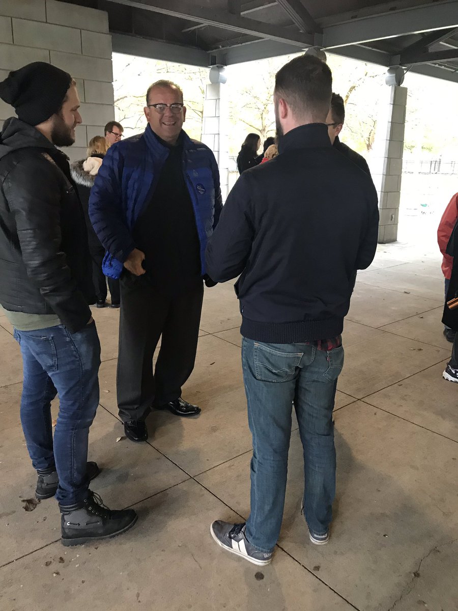 AguileraForIN's tweet photo. It was great to be with @allencountydem this morning at the Get Out To Vote rally! Thank you to the excellent Hoosiers knocking doors, making calls, and supporting our Democratic candidates! https://t.co/vSO5FOnsCi