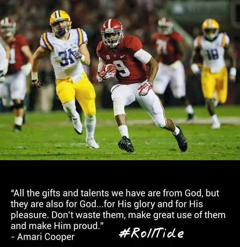 Former All American Amari Cooper...