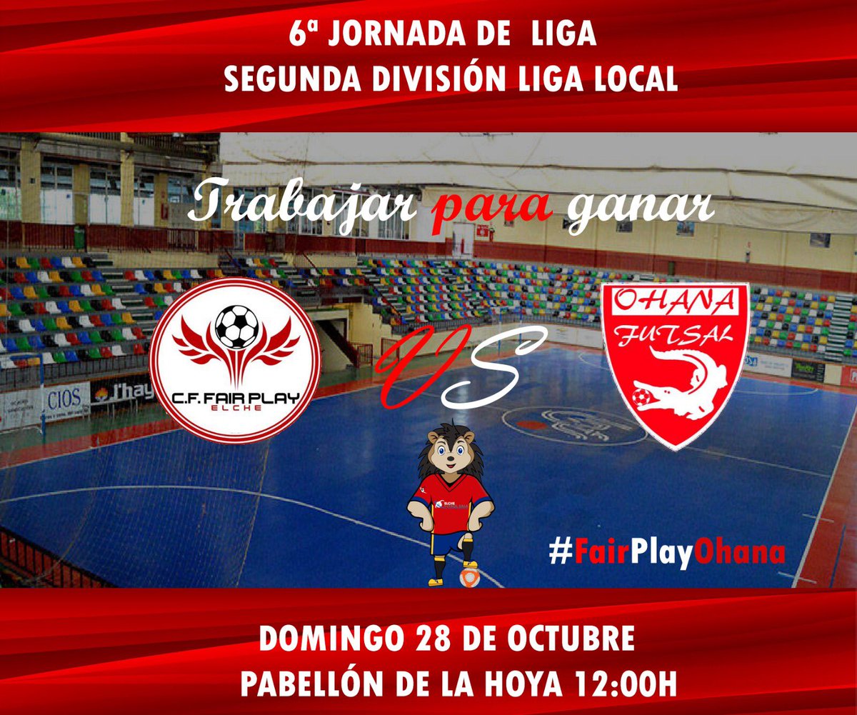 Mañana afrontamos un nuevo partido en la @elchefutbolsala.
Lucharemos para intentar llevarnos los tres puntos y seguir escalando posiciones en la tabla de clasificación 💪🏼⚽️
#VamosFairPlay #Fumisan #TijerasMágicas