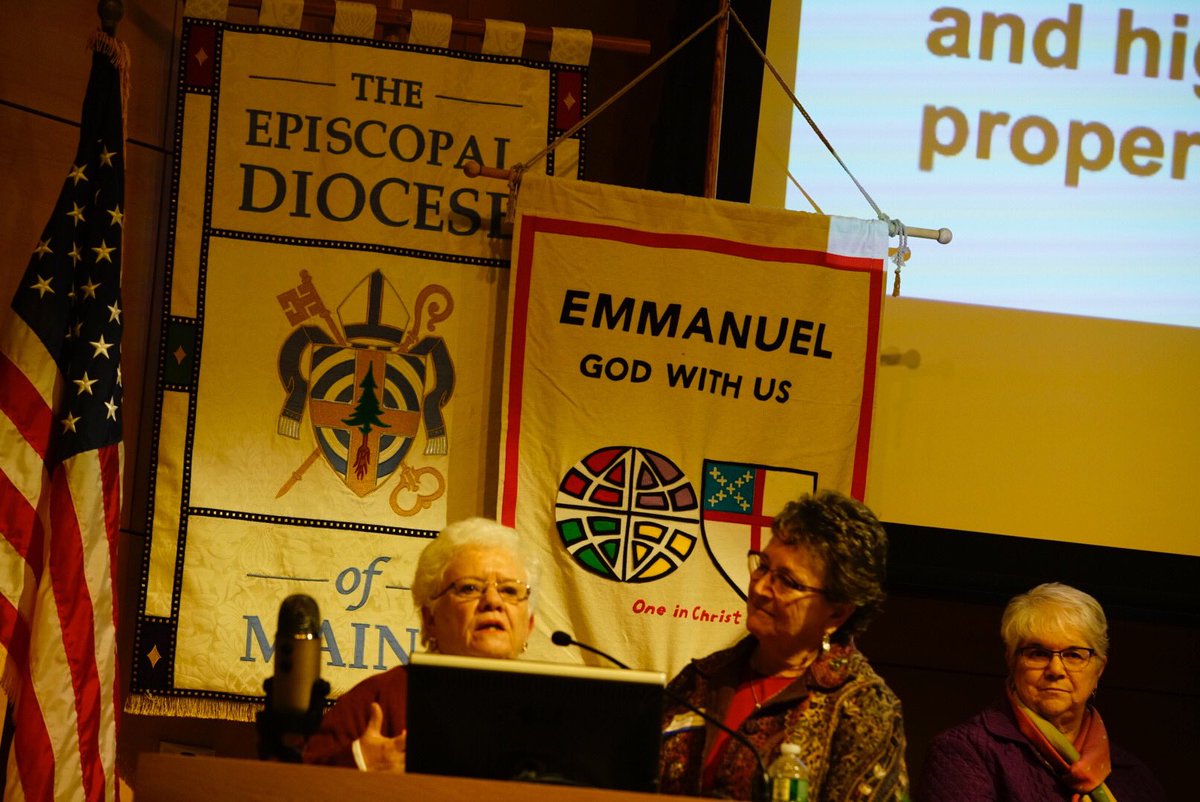 And behold God is doing a new thing... in Emmanuel Lutheran Episcopal Church- the first Federated Interdenominational Congregational. One in Christ!! #maine199