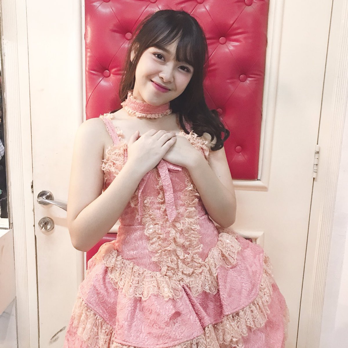 Hasil gambar untuk anin jkt48 pake seifuku