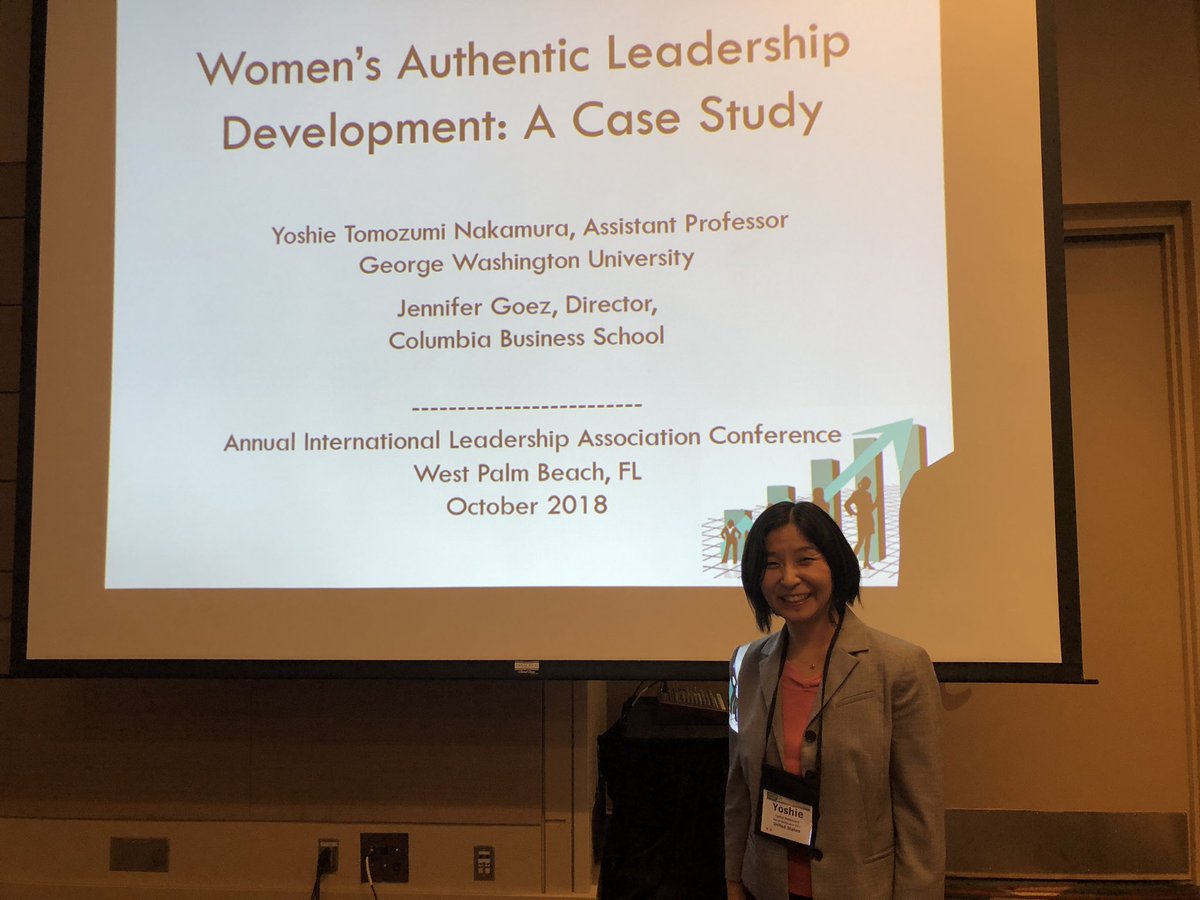 prof_yoshie's tweet photo. #ILA2018WPB great opportunity to share our study with engaged audience! @JenGoez A lot to do in developing authentic women leaders https://t.co/ajaJvCRGga