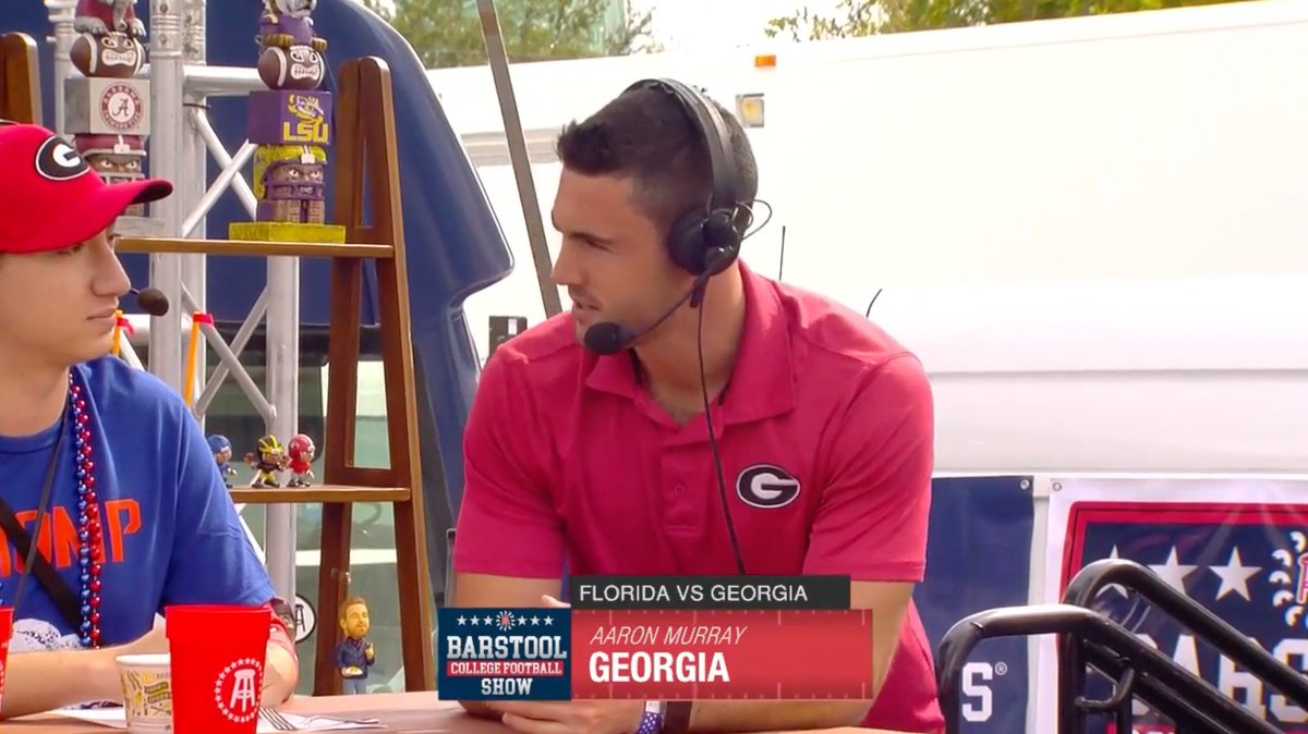 Barstool Sports on Twitter "Special guest aaronmurray11 breaks down