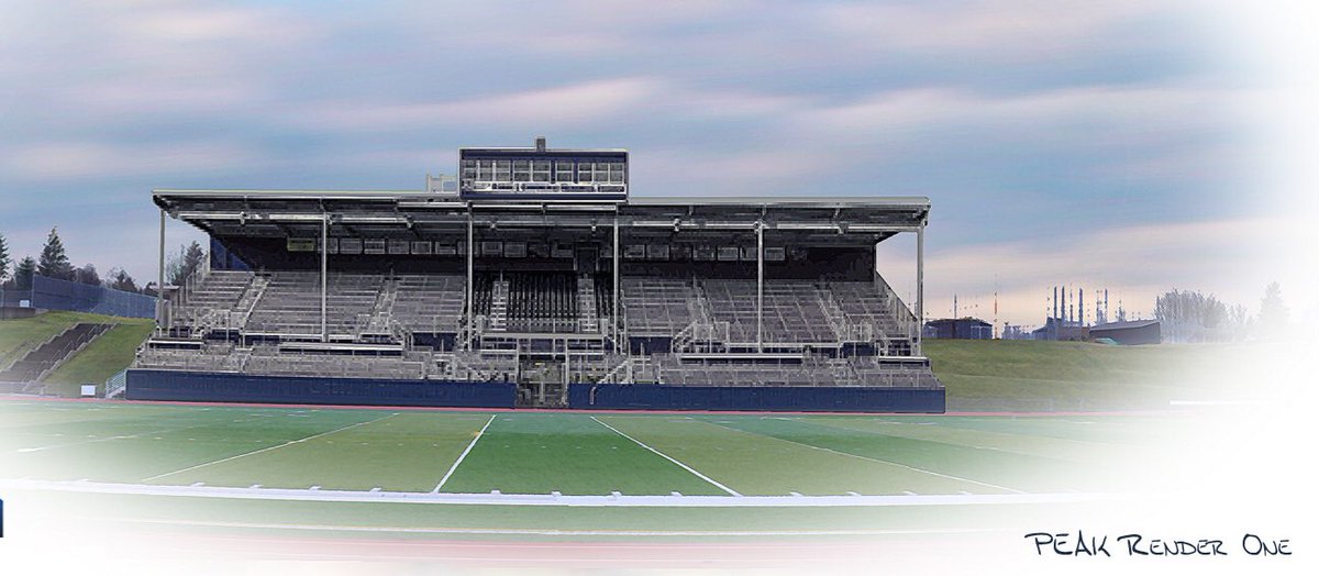 GPGrizzFootball's tweet photo. Dare to dream. This stadium with this view. https://t.co/kRHGdUXk3h