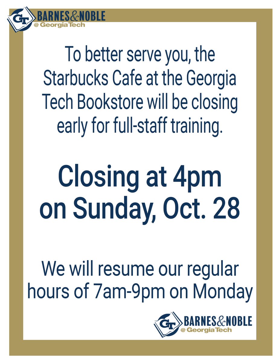 Uivatel Ga Tech Bookstore Na Twitteru To Better Serve Our Customers