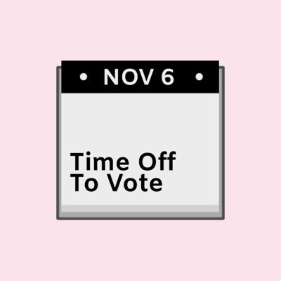 TimeOffToVote's tweet image. #NewProfilePic