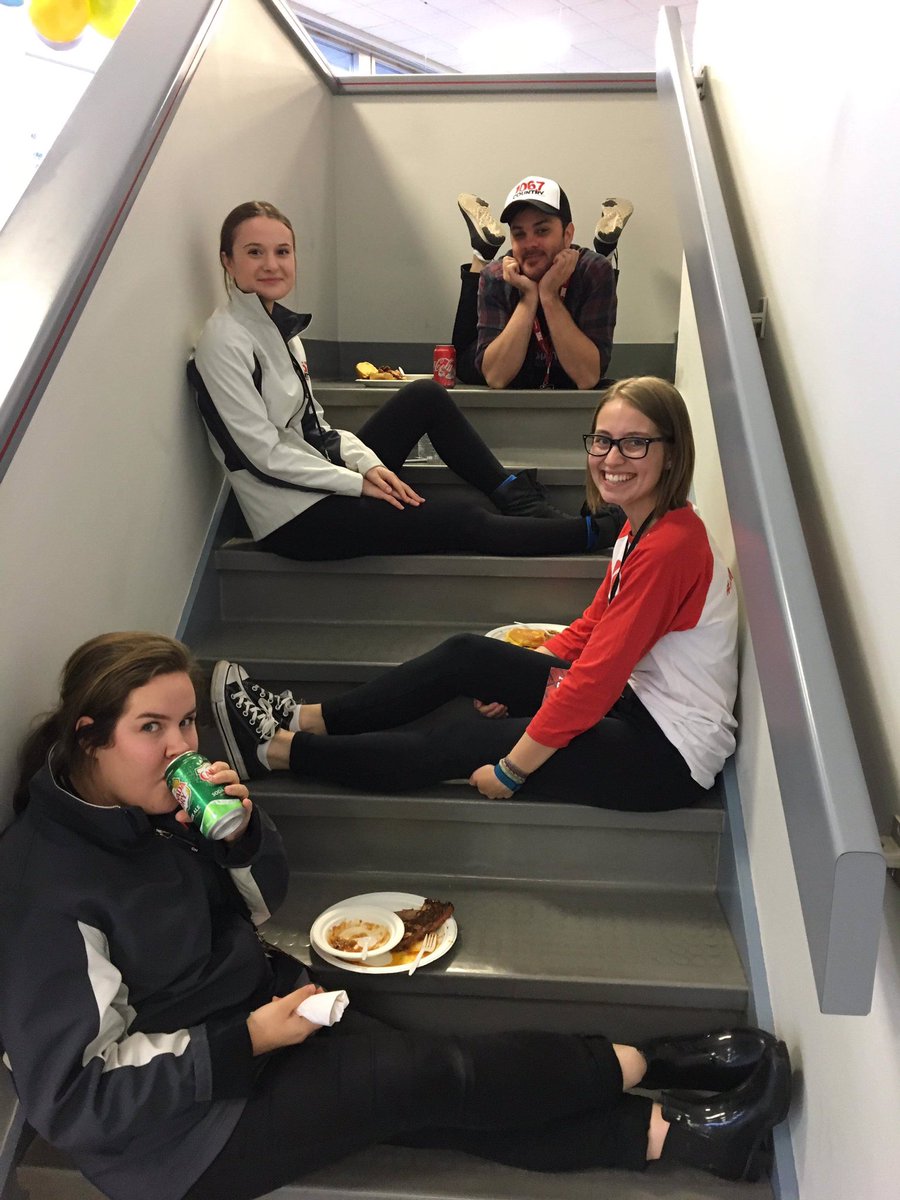 🎶 We’re the four best friend that anyone could have 🎶 Thanks to @maddiedemarte <a href="/yernotmyfather/">Luke Schulz</a> and <a href="/MackenzieSnape/">Mackenzie Snape</a> for being the best promo team a gal could ask for ❤️ #TRUCKYEAH