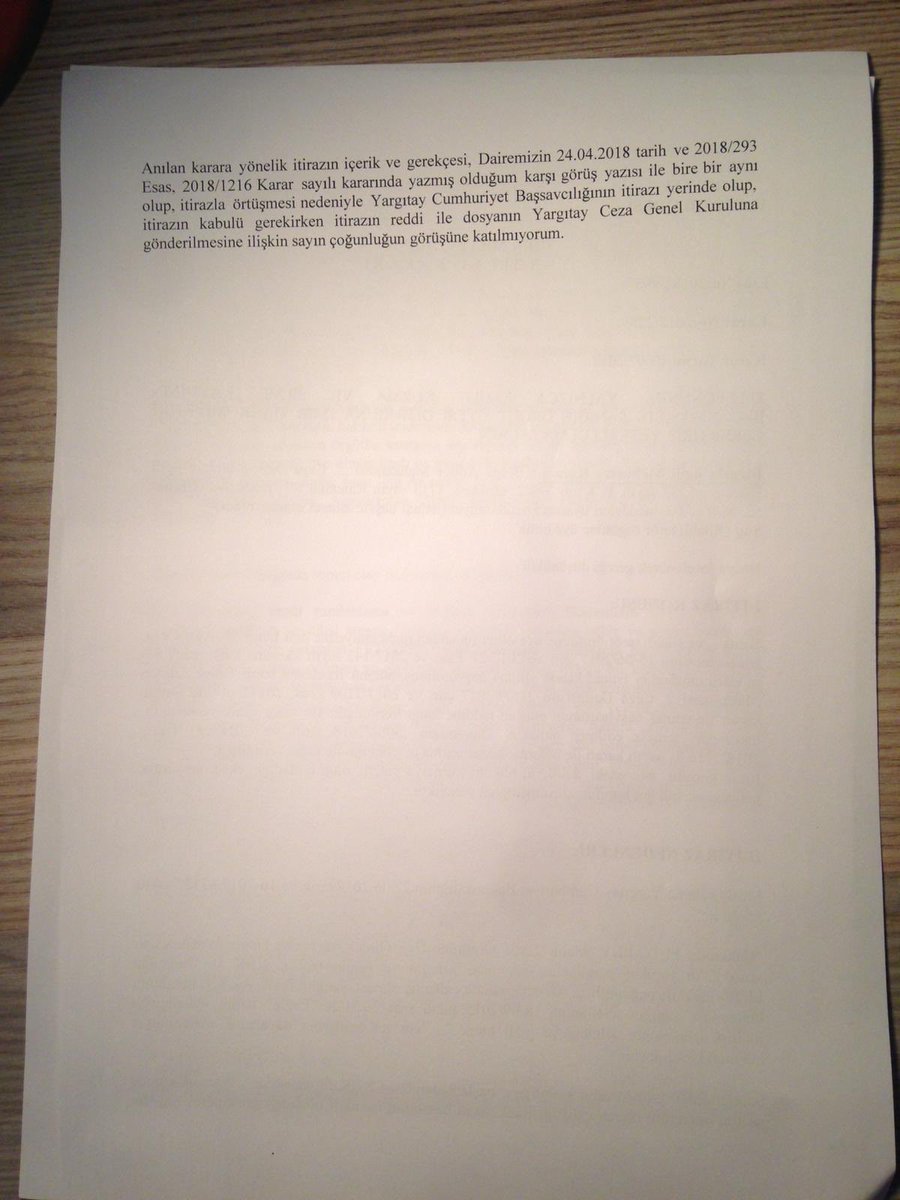Yargıtay 16. Ceza dairesi 03.07.2018 tarihli BOZMA Kararı
Yargıtay Telefonunda yanlızca Eagle kurma ve silme kaydının bulunmasının sanığın örgüt üyesi olduğuna dair mahkûmiyetini gerektirir yeterli delil olmadığından Bozma kararı vermiştir.
