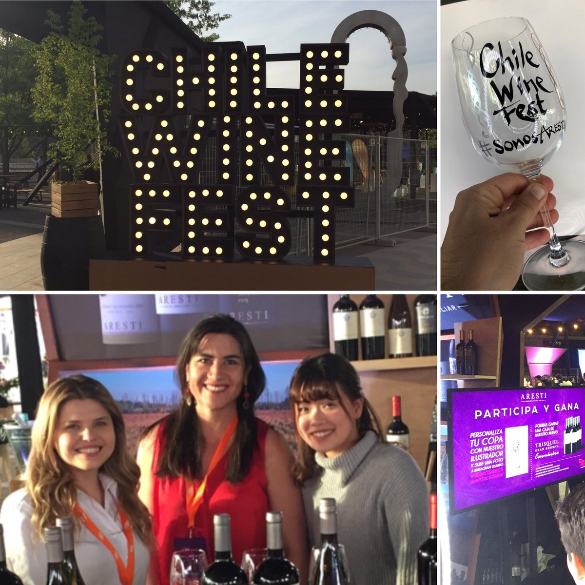 HOY! No se pierdan el #chilewinefest2018 desde las 5pm en #ParqueBicentenario #Vitacura #SomosAresti #hoysetomavino #evento <a href="/winesofcurico/">Ruta del Vino Curicó</a>