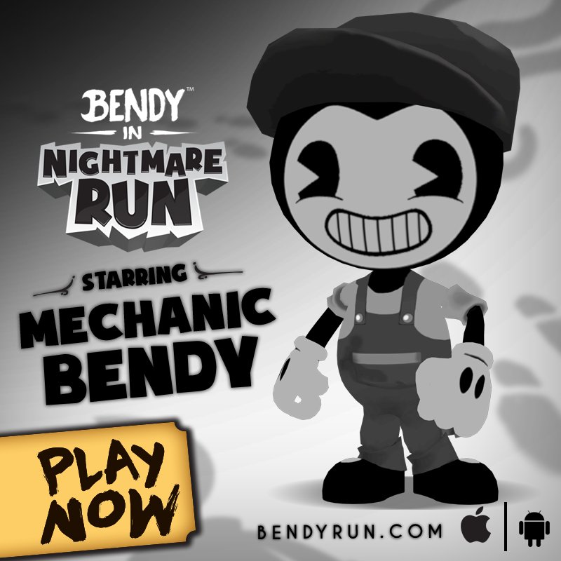 Bendy in Nightmare Run is out! : r/iosgaming