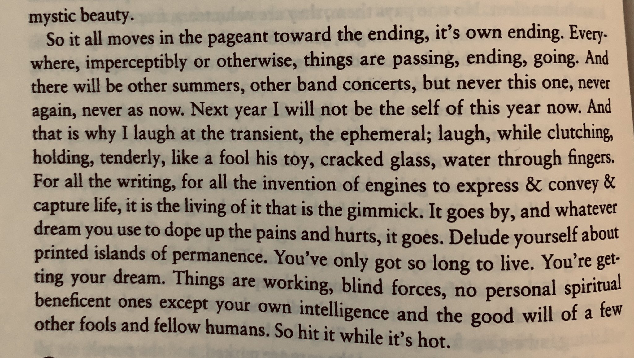 So hit it while it s hot. Happy Birthday, Sylvia Plath. I think about you all the time.
Peace. 