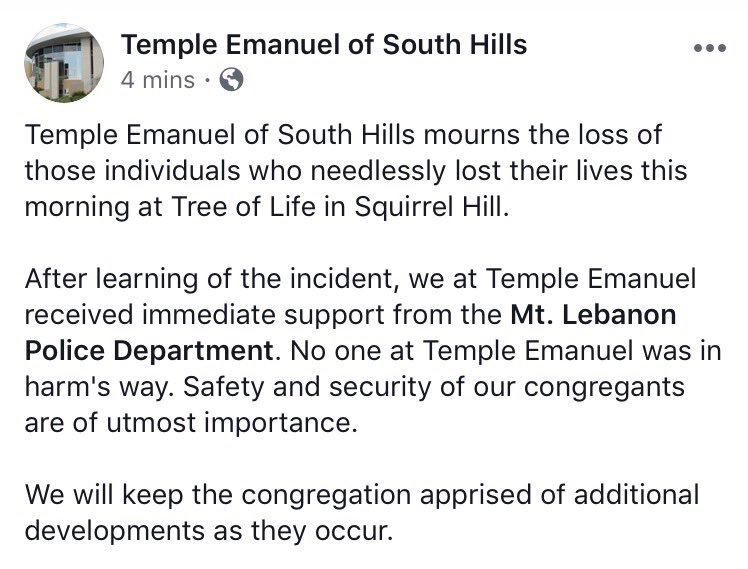 Temple Emanuel (@emanuelpgh) on Twitter photo 