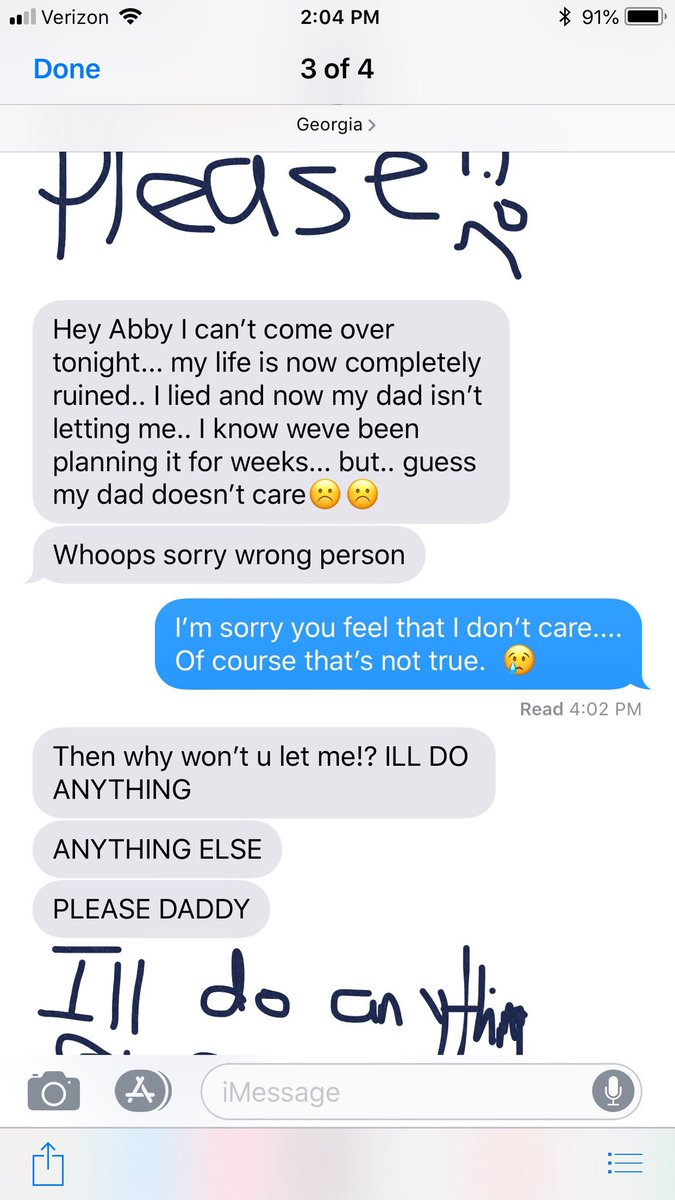 annapoach's tweet photo. A series of events after Georgia ate cereal without asking https://t.co/htfah4djMQ