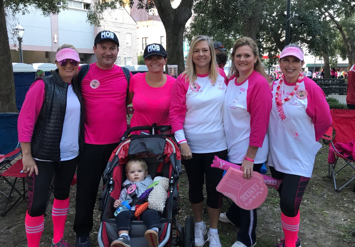 MobileDAoffice's tweet photo. It was a beautiful day in Bienville Square Making Strides for Breast Cancer! #CureForChristine #MakingStrides #StridesSouthAL https://t.co/c9bIqthZAB