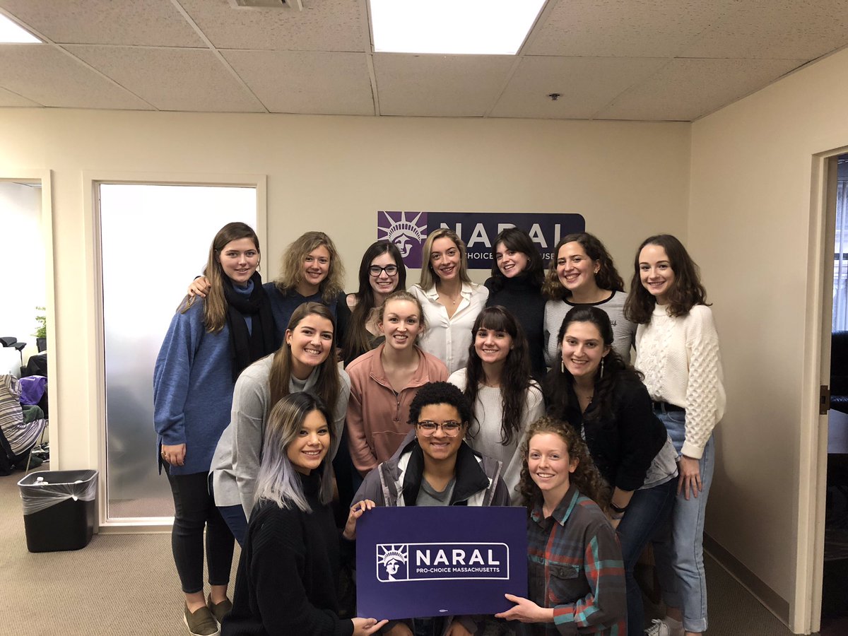 ClarkNARAL's tweet photo. Had a great day spent with @prochoicemass and the other NARAL campus chapters today! Inspired for this upcoming year! https://t.co/i0oVBX1qRf