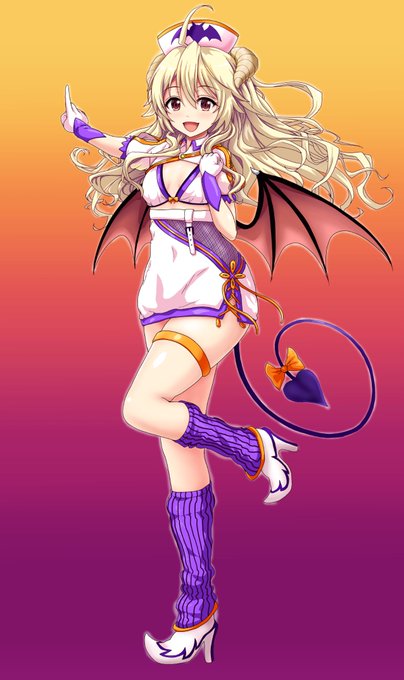 シャウラもハロウィンコスで描いたよ!
おっぱいに悪戯して爆乳化させないと!! 