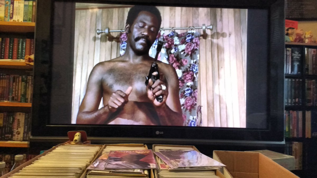 Sorting comics and watching Shaft in Africa.  Not a bad Saturday afternoon.