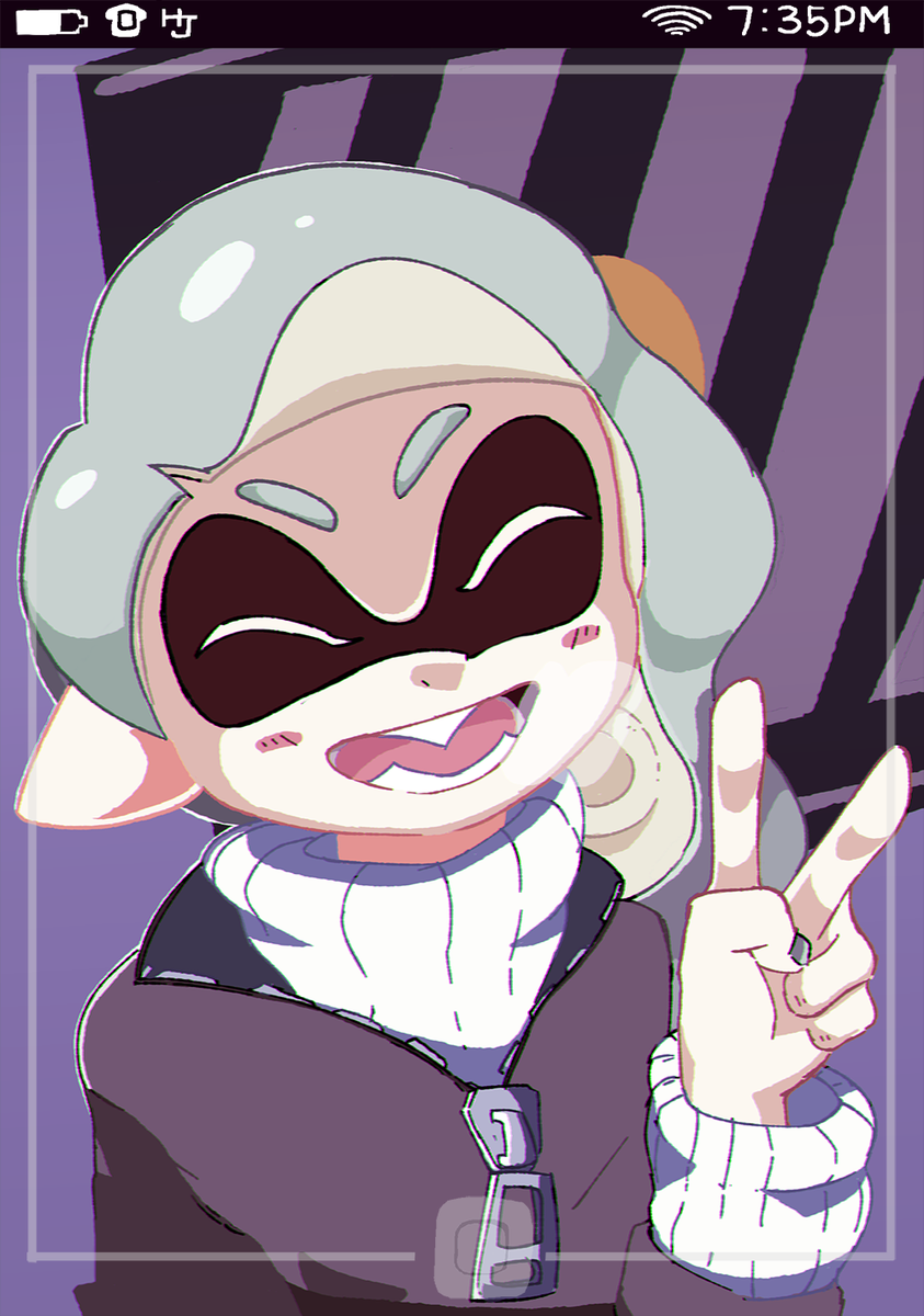 I_HoneyJello's tweet photo. Quick doodle for a splatoon thread. #inkiling https://t.co/pAxzTSzm0M
