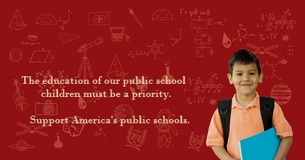 #StandUp4PublicSchools