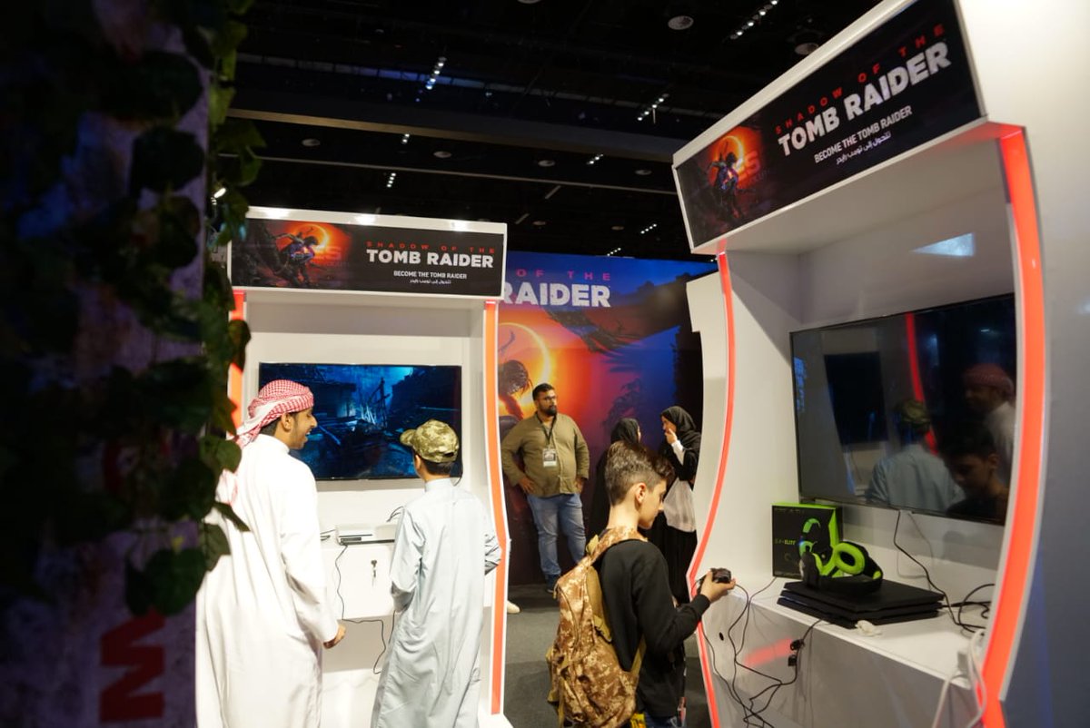 TheRegion2Show's tweet photo. Generations of gamers gathered for an amazing 3 days #GamesconME @GamesCon_ME #AbuDhabi https://t.co/5kJf2o4tum