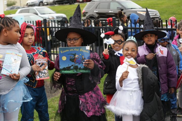On Fri, Oct. 26, The Chester Community Charter School <a href="/Chester_Charter/">Chester Community Charter School</a>, a client of M3M, had their 4th Annual Costume Character Parade for the 2nd &amp; 3rd-grade students of Curiosity Hall. The costumes were creatives, &amp; even the teachers &amp; admins. joined the fun. #costumes