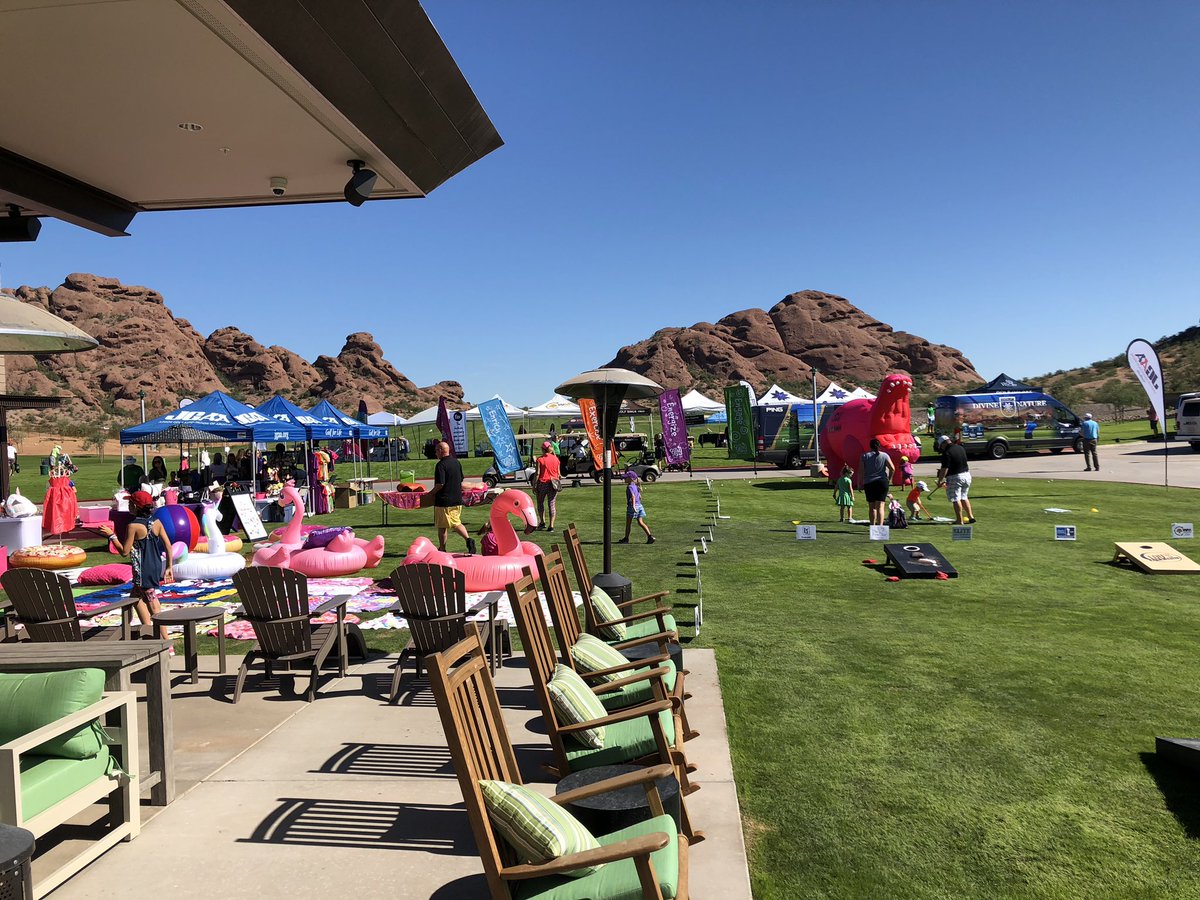 JuniorGolfofAZ's tweet image. Great Day to be at Girls Golf Day at @PapagoGolf Course with @GirlsGolfofPhx growing the game!!!#jgaa #juniorgolf #golfforlife @AZGOLFassoc @TheFirstTeePhx @SWSectionPGA @azwomensgolf