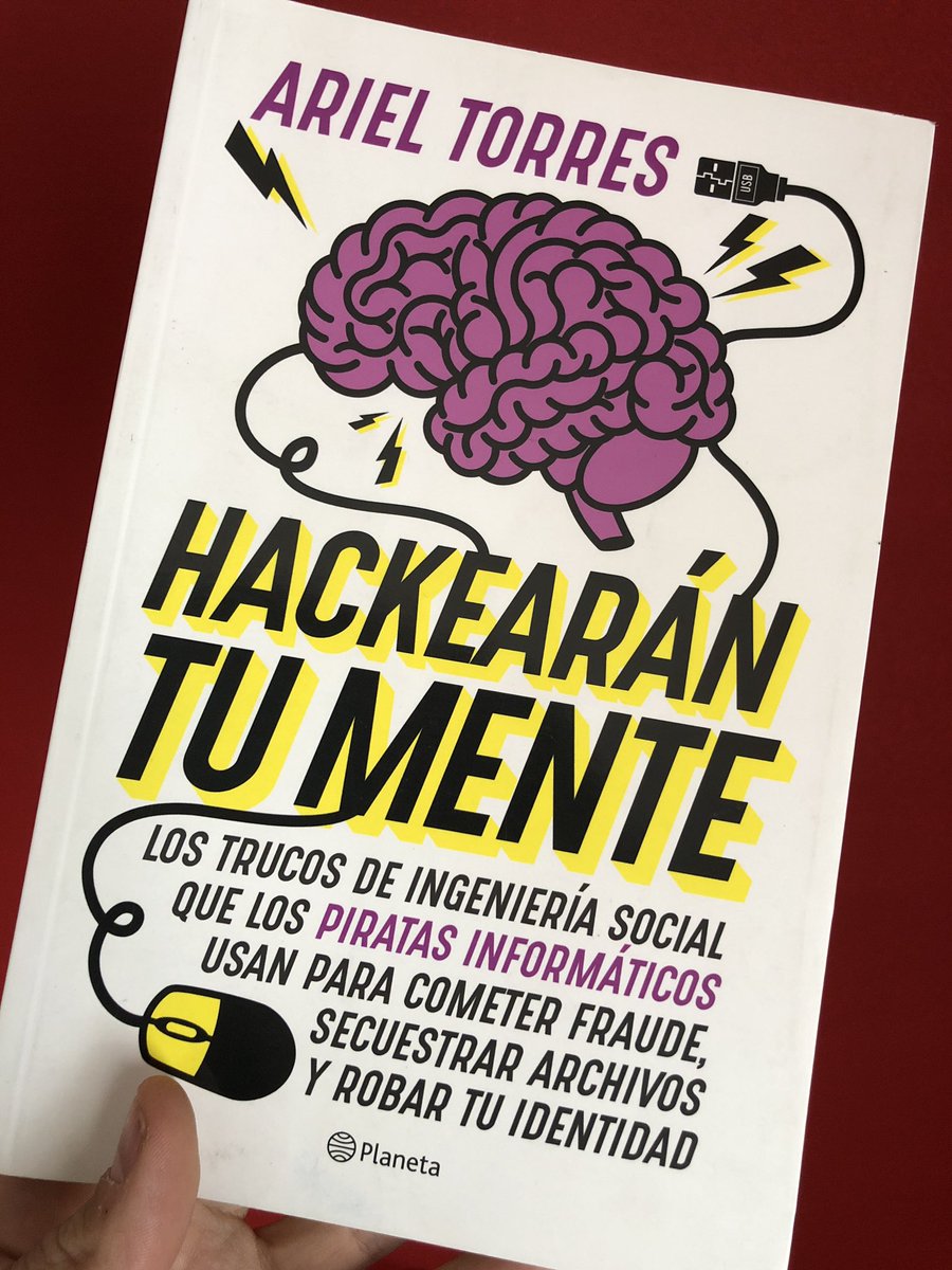 Fr1endlyRATs's tweet image. Ayer muchos me preguntaban por dónde empezar #hackearantumente de @arieltorres lectura obligatoria para comenzar en Ingeniería Social. La cultura cambia mucho de un extremo a otro en este continente. Aquí algo cercano y apto para todo público.
Sigan a la 🐀@Fr1endlyT
