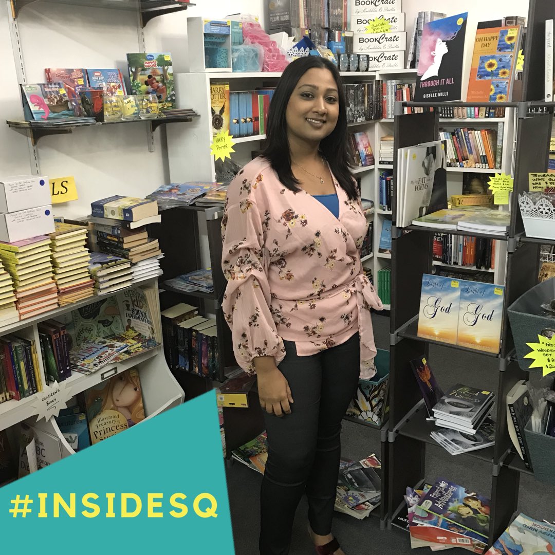 Scribbles_Q's tweet photo. We really enjoyed having local author Madavi M Sawh #InsideSQ today!! https://t.co/iAzbtDZXuh