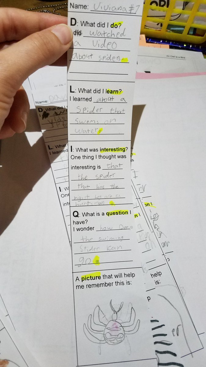Teacheronfire07's tweet photo. This was the students' DLIQ response to the @MysterySci activity we completed this week. It was their first time doing a DLIQ and I was so impressed with their thinking! @HarvestHawks #romorgrows #dliq #avidrocks #avidelementary https://t.co/H6OavuqCqx