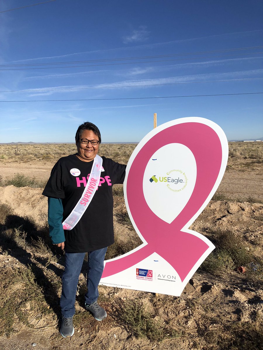 USEagleFCU's tweet photo. Making Strides Against Breast Cancer 💕💗
#USEagle #USEagleFCU #CUDifference #MakingStrides @ABQStrides https://t.co/swuGk2Jw5P