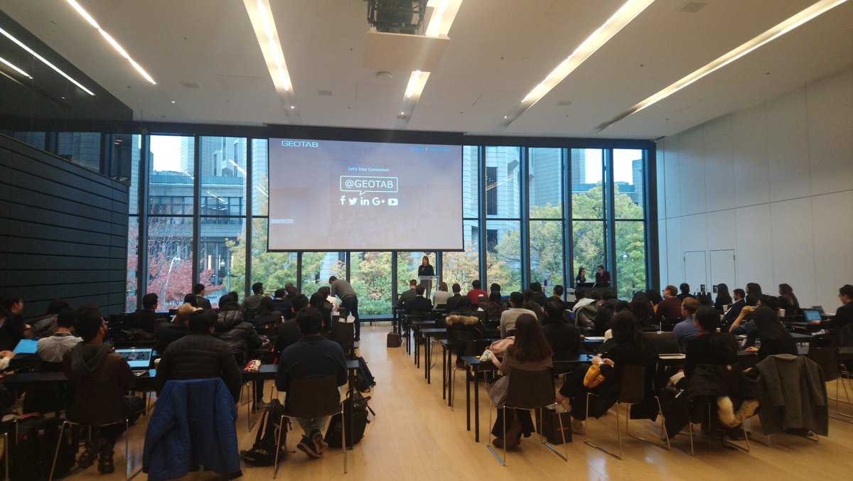 RotmanMBAMFin's tweet photo. Presentation complete. The judges are now deciding on the overall winners for the @rotmanschool MMA Datathon 2018 #MMADatathon #RotmanMMA https://t.co/OKtqMLgWT9