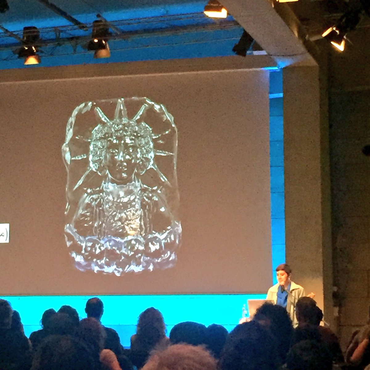 ANDfestival's tweet photo. Another mind bending evening of talks @the_influencers of algorithmic bias, weird internet and digital colonialism with @mathbabedotorg @lifewinning @morehshin #influ2018 https://t.co/LP92yFHi77