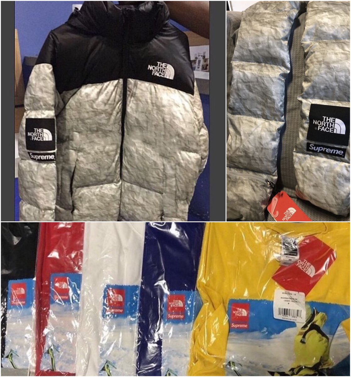 supreme x the north face fw18