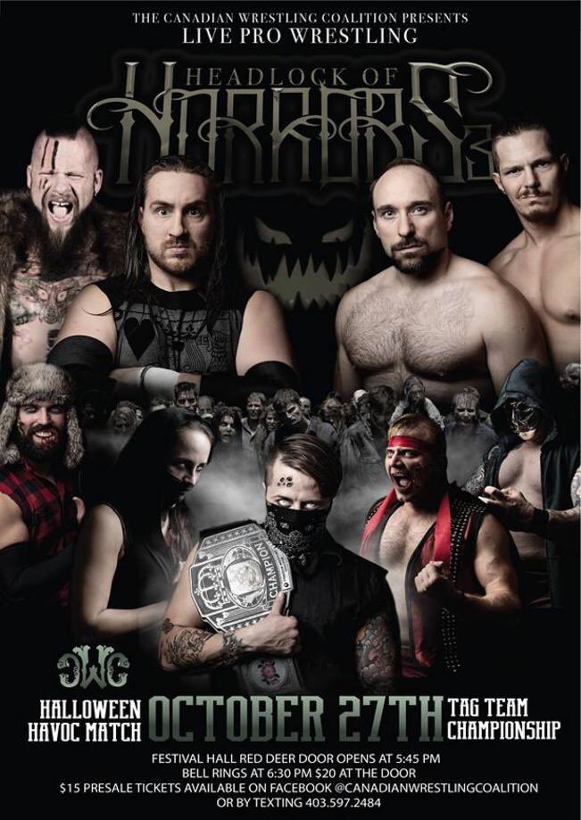 cwc_wrestling's tweet photo. TONIGHT! Doors:5:45 Bell 6:30 tickets only $20 at the door! https://t.co/9q5Nkwrp2D