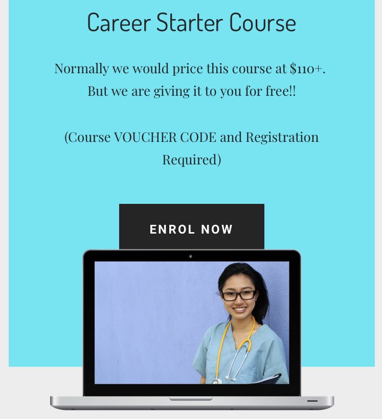 AdvanceMedAU's tweet photo. We are proud to offer all #PRINT2018 delegates our Career Starter course for free (save $110 - use the coupon code in your delegate satchel). 

Content written by Dr May Wong, Dr Ashe Coxon and Dr Anthony Llewellyn #MedEd  https://t.co/K2UHj7cupM https://t.co/qLvhvXiBo7